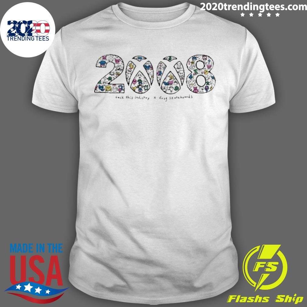 Best 2008 Fuck This Industry X Frog Skateboards T-shirt