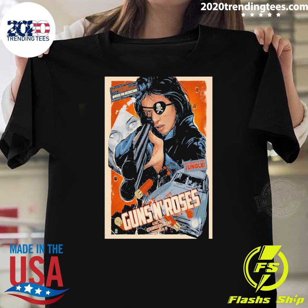 Funny Welcome To Jungle Guns N' Roses 4 July, 2025 Strawberry