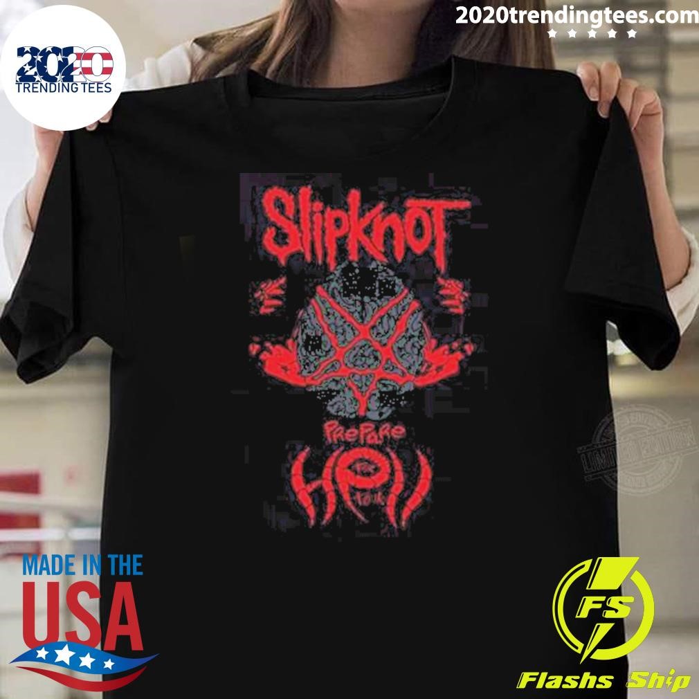 Original Slipknot Prepare for Hell Tour 2025 T-Shirt - 2020