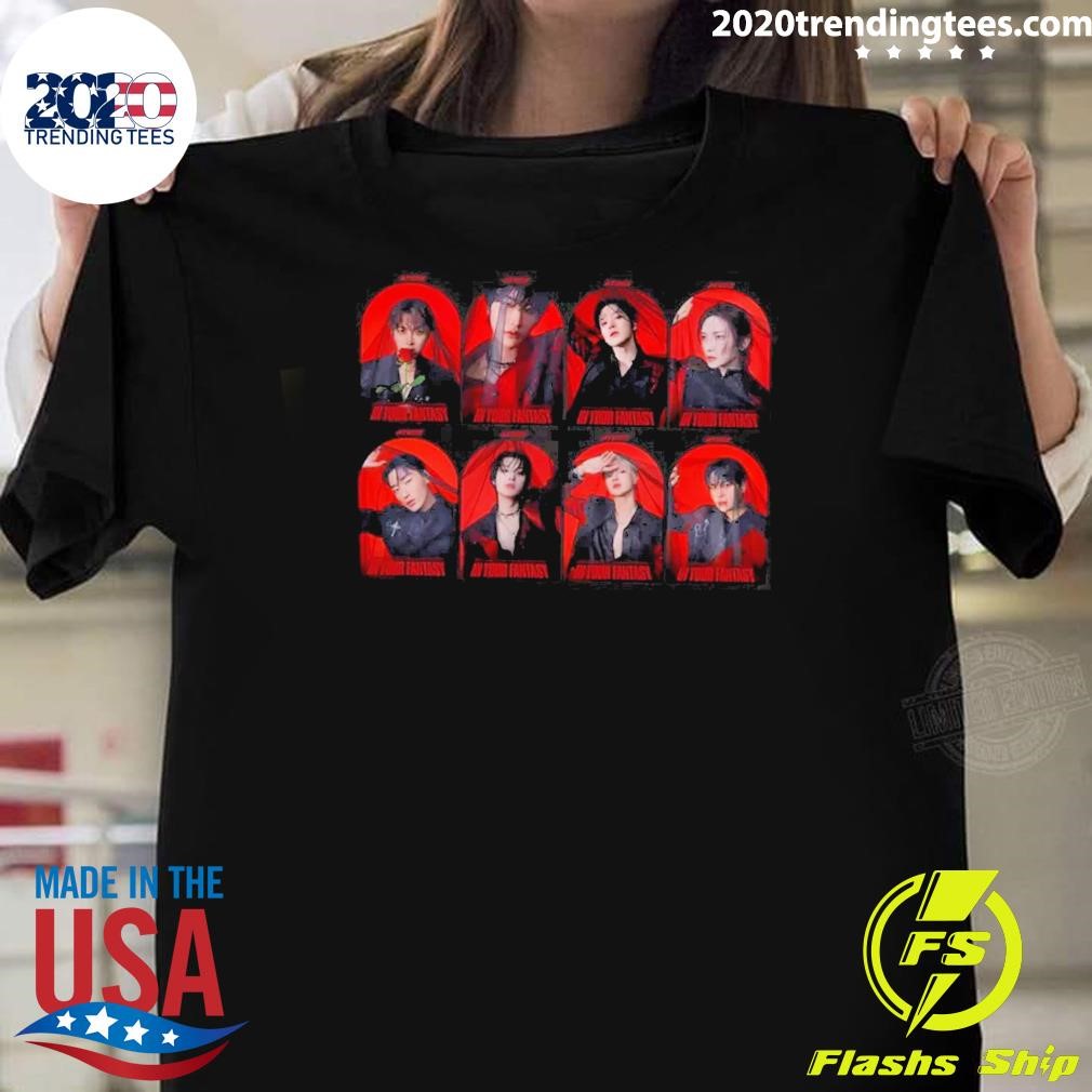 Original The Retro Ateez World Tour 2025 T-shirt - 2020