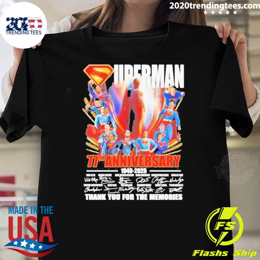 Premium Superman 77th Anniversary 1948-2025 Thank You For