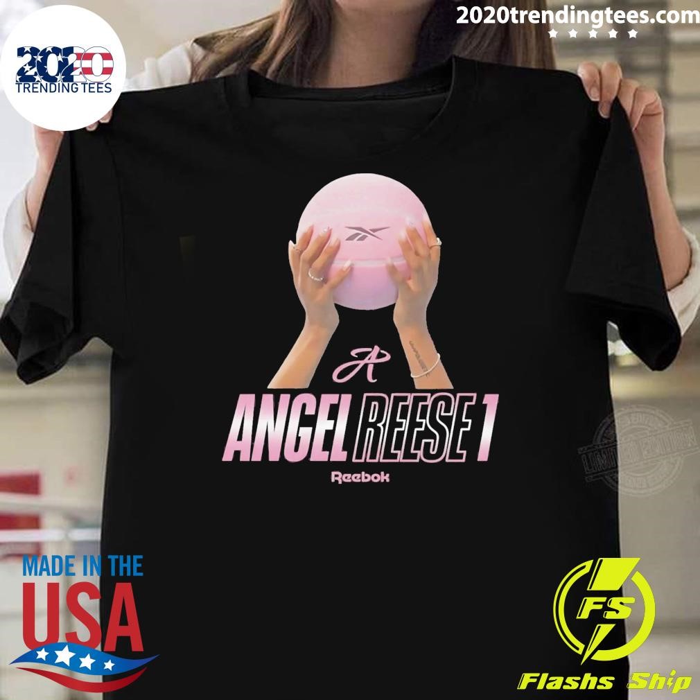 Original Light Pink Ball Angel Reese 1 Reebok 2025 Tee T-shirt