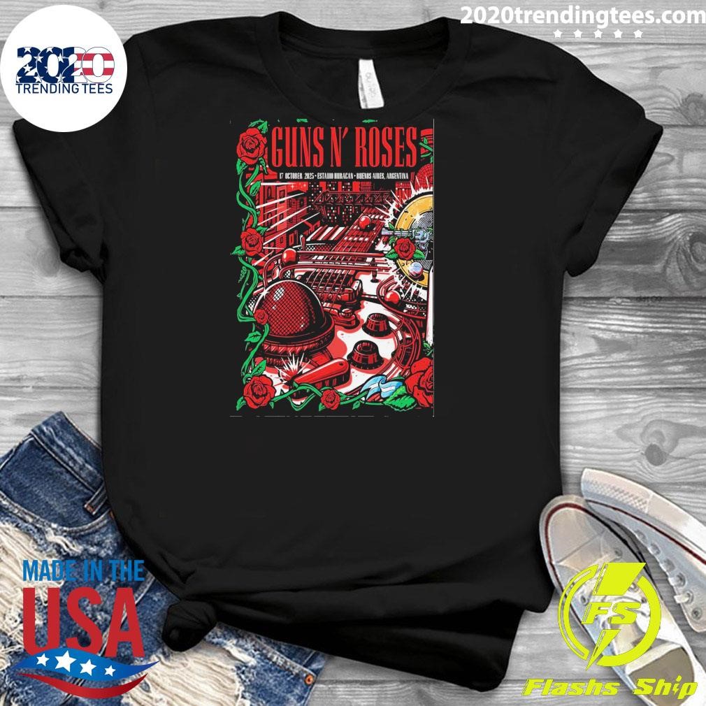 Original Guns N' Roses October 17 2025 Estadio Huracan Show