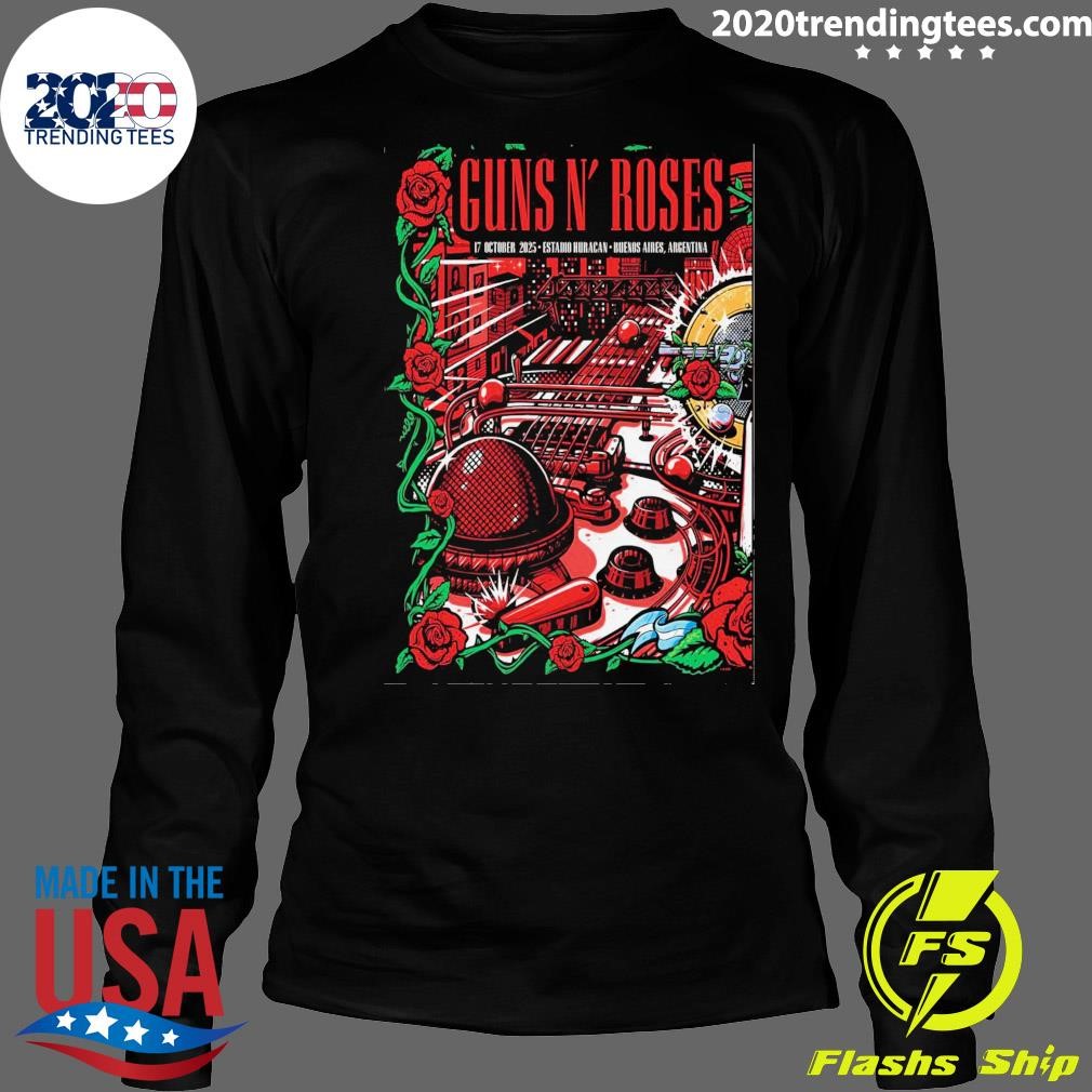 Guns N' Roses 2025 ツアー Tシャツ XL Guns N' Roses World Tour 2025 T-shirt - Ricardo Seco Shop