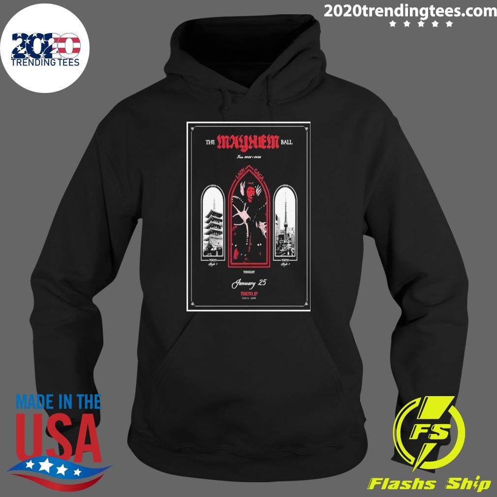 Top Lady Gaga The Mayhem Ball Tokyo Japan January 25 2026 T-shirt