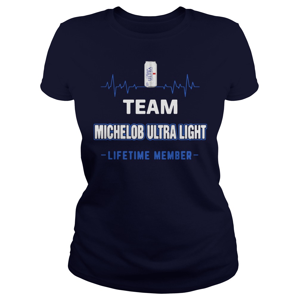 Team Michelob Ultra Light lifetime member Ladies Shirt