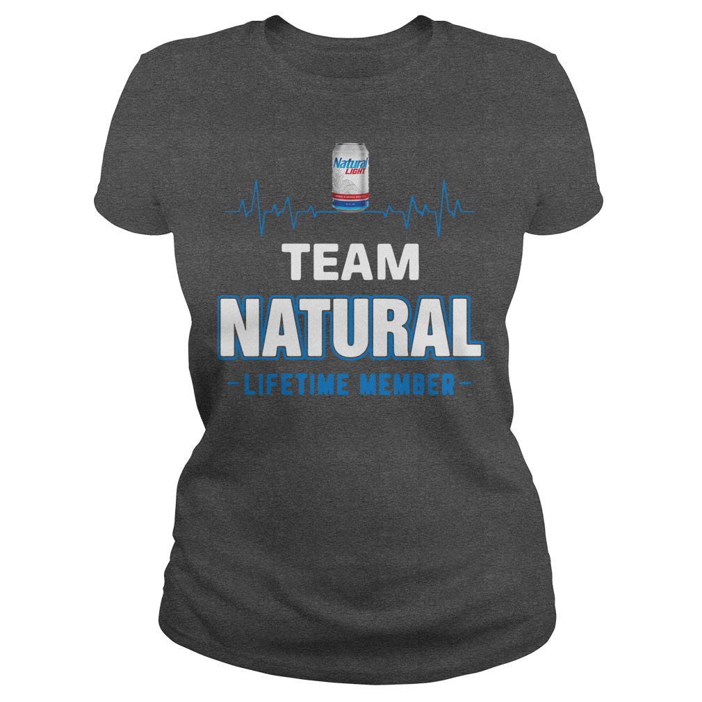 Team Natural Lifetime Member Ladies Shirt