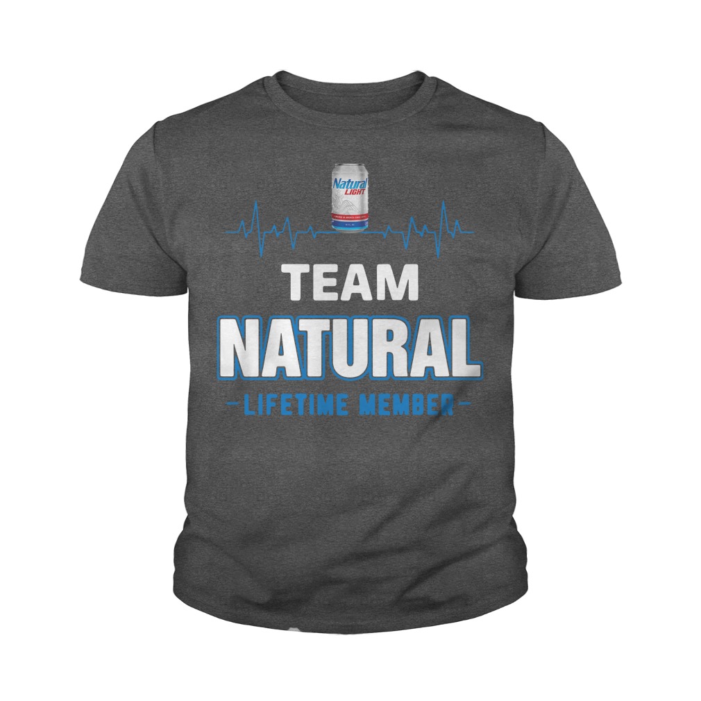 Team Natural Lifetime Member Unisex Youth Shirt