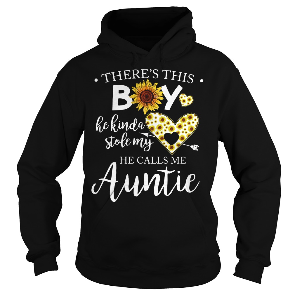 There's This Boy He Kinda Stole My He Calls Me Auntie Hoodie