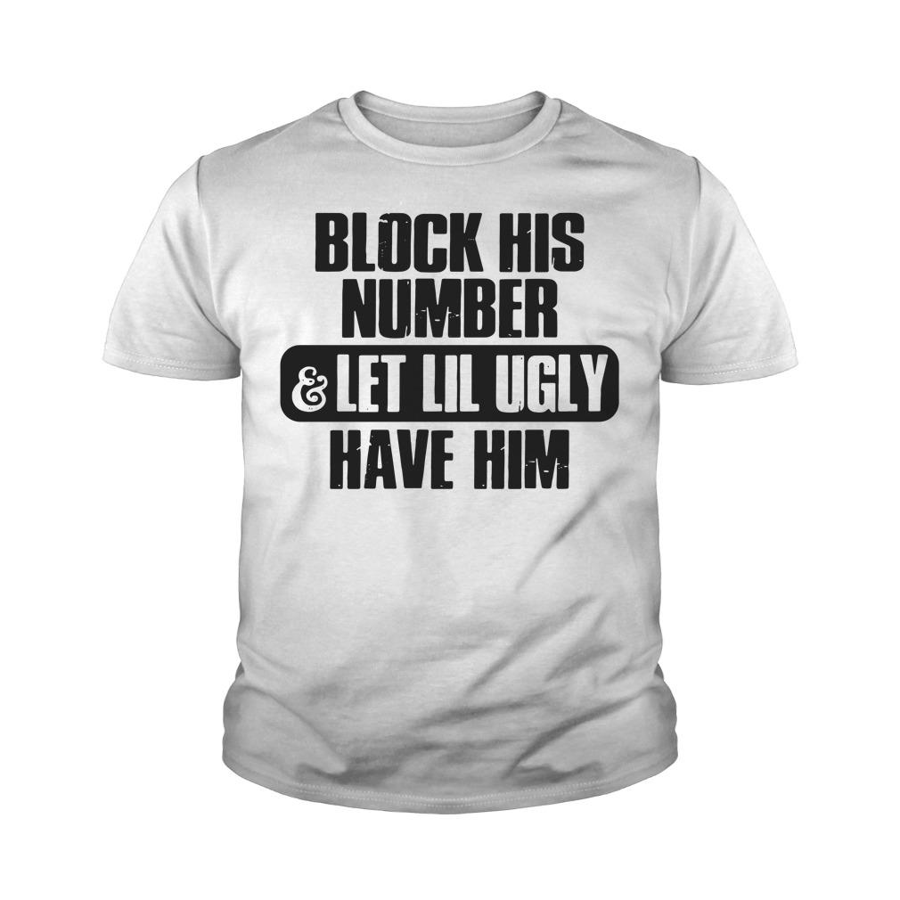 1 800 block his number shirt