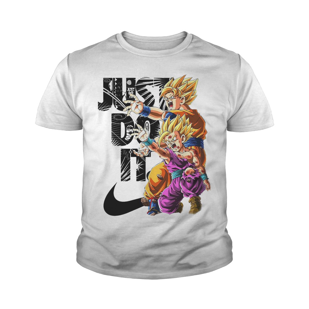 Goku And Gohan Kamehameha Just Do It Shirt, Hoodie, Sweater