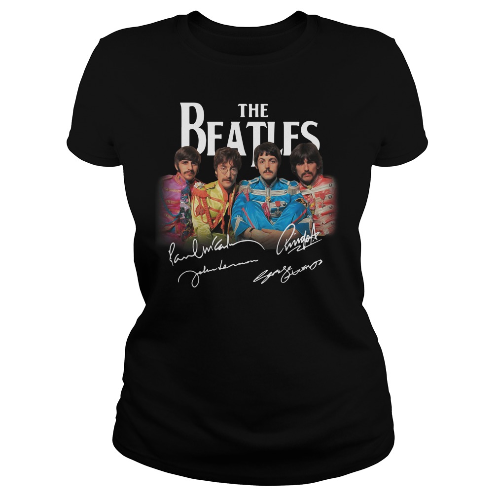 beatles band t shirts