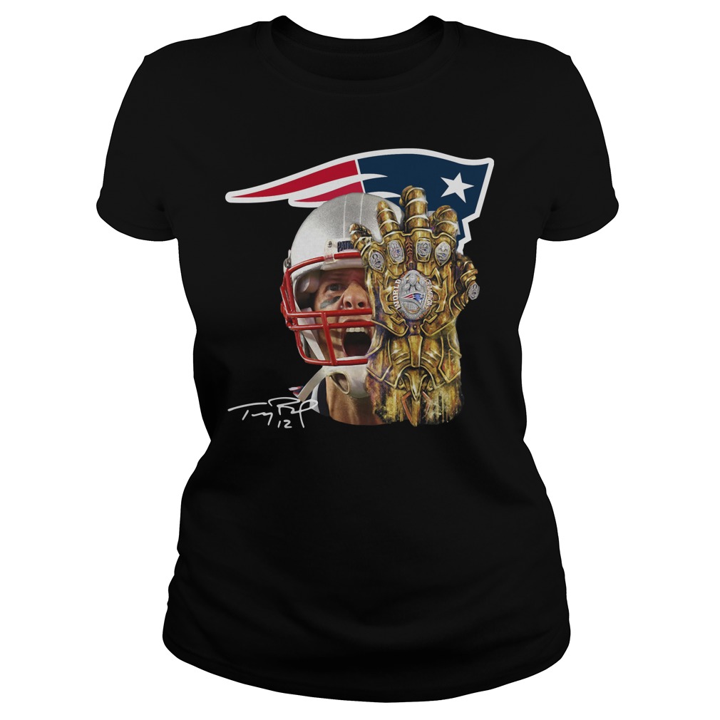 Tom Brady Infinity Gauntlet Patriot Shirt, Ladies, Hoodie and Sweatshirt