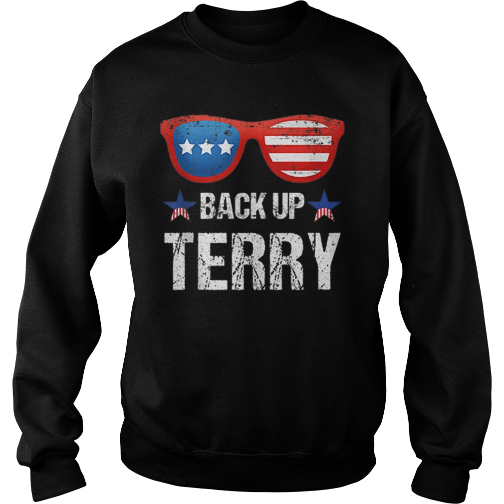 Back Up Terry American Flag 4th Of July Sunglasses Sweatshirt