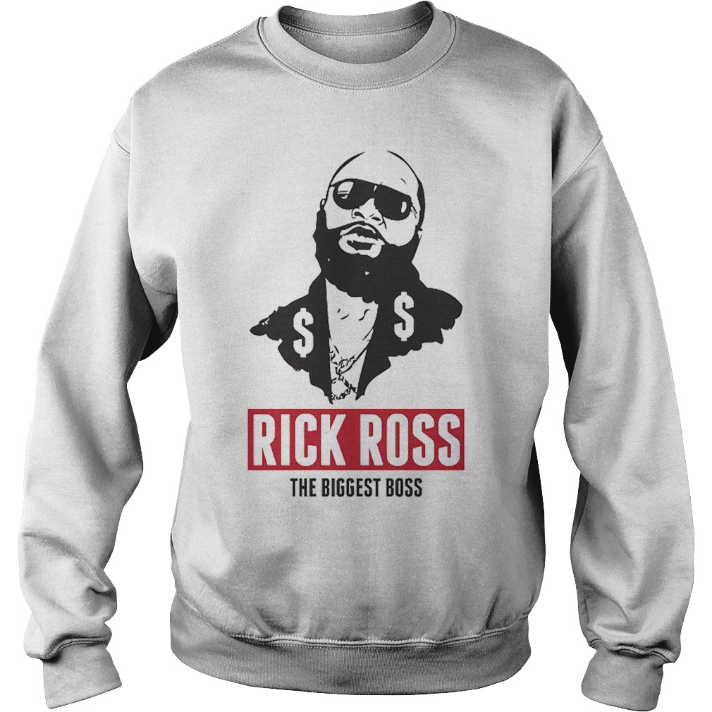 Official Rick Ross The Biggest Boss Shirt, Hoodie, Tank top