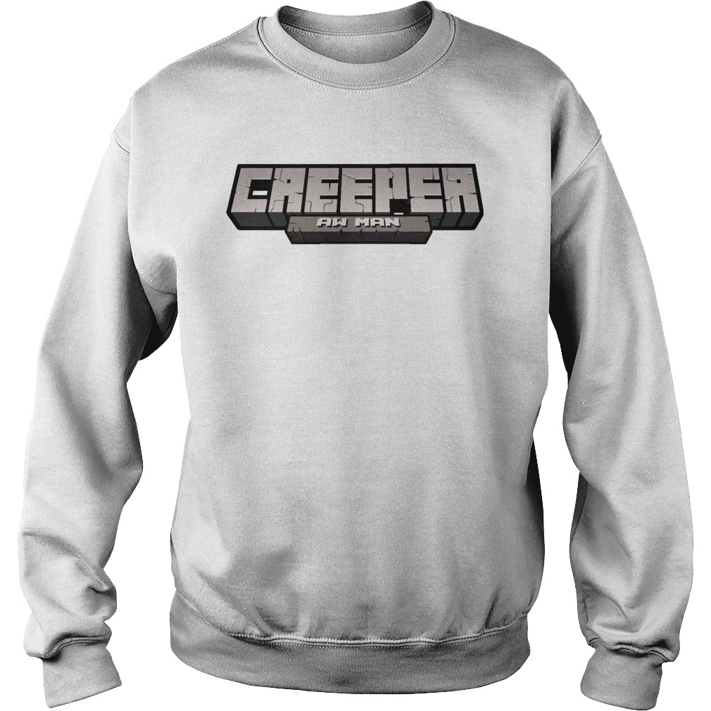 captainsparklez creeper aw man shirt