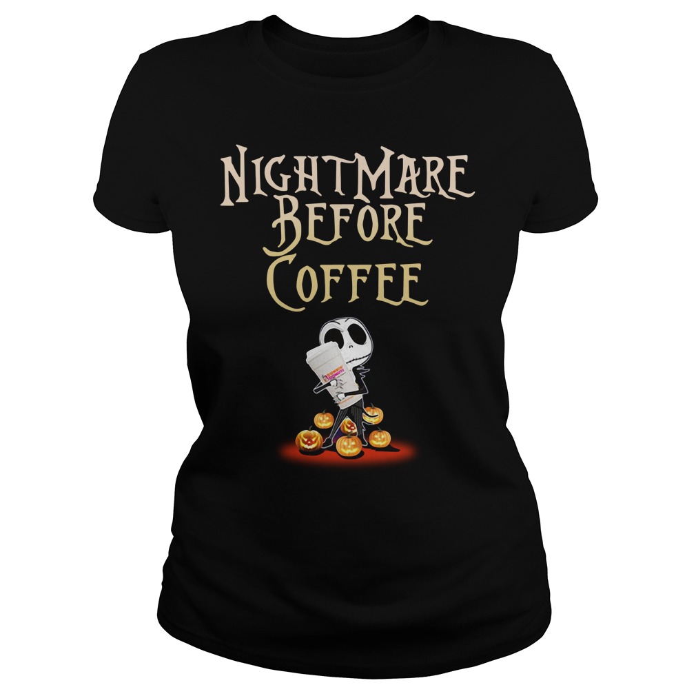 nightmare before coffee shirt