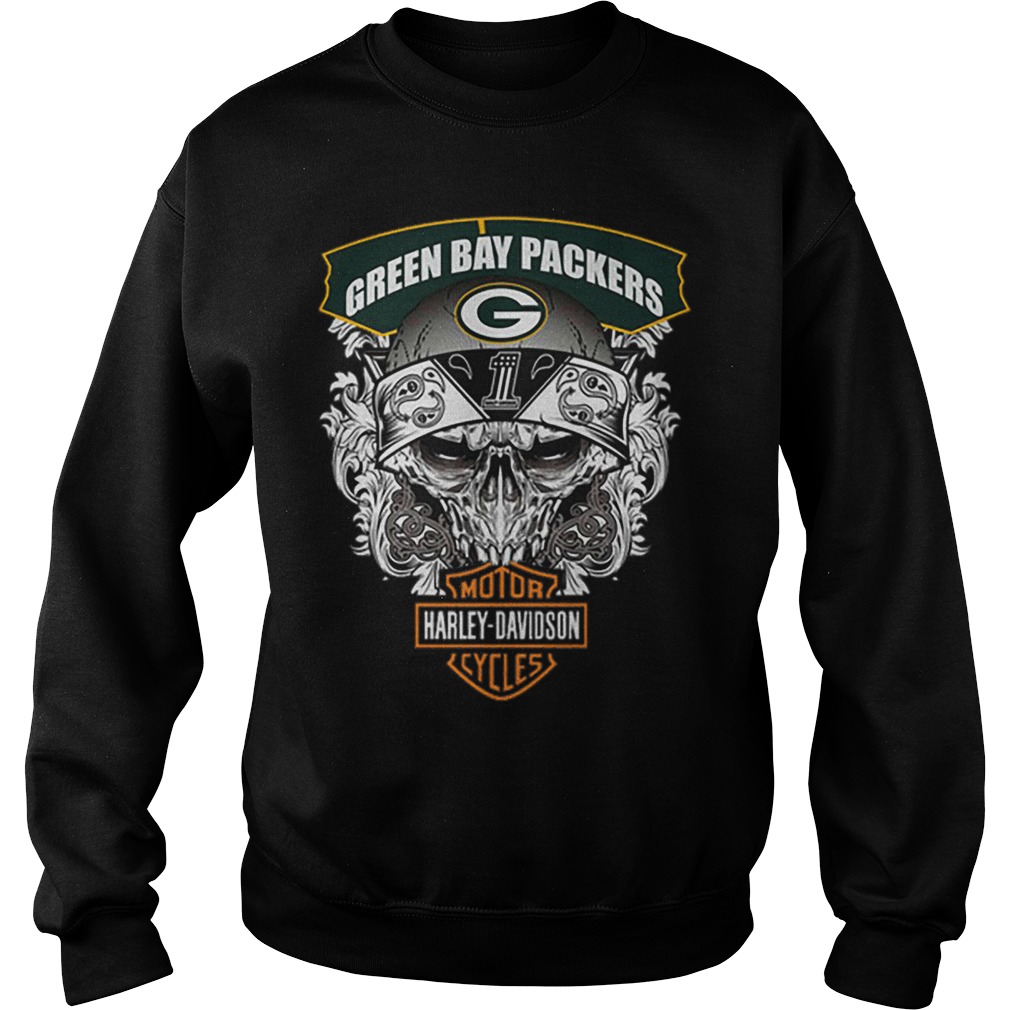 green bay packers harley davidson shirt