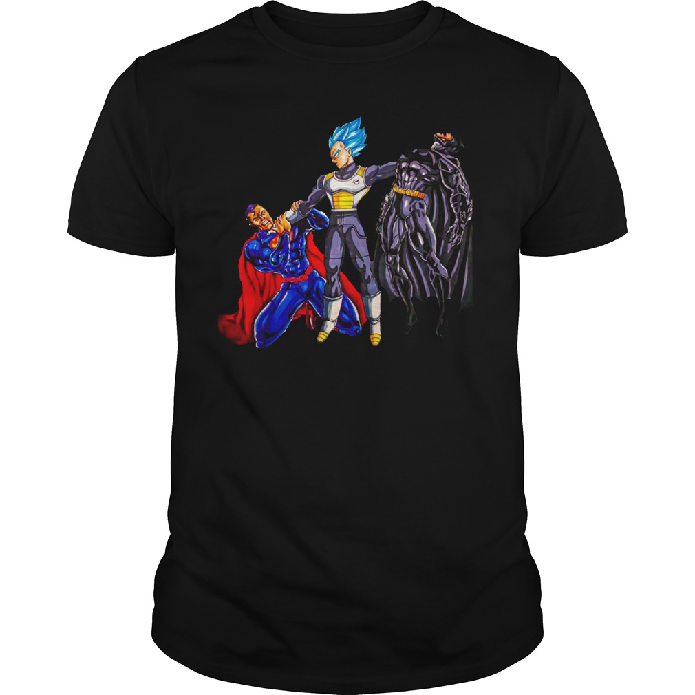 vegeta superman batman shirt