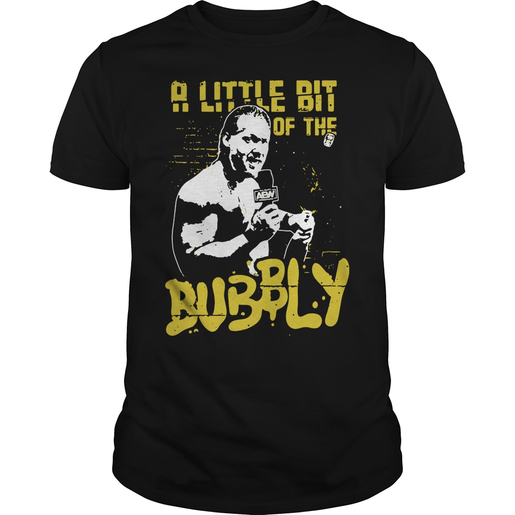 a little bit of the bubbly shirt