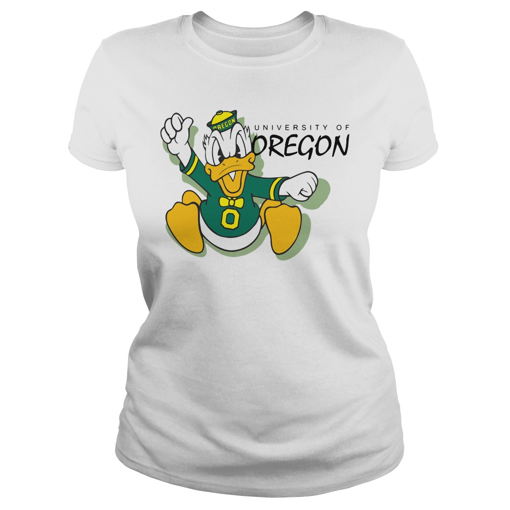 donald duck oregon shirt