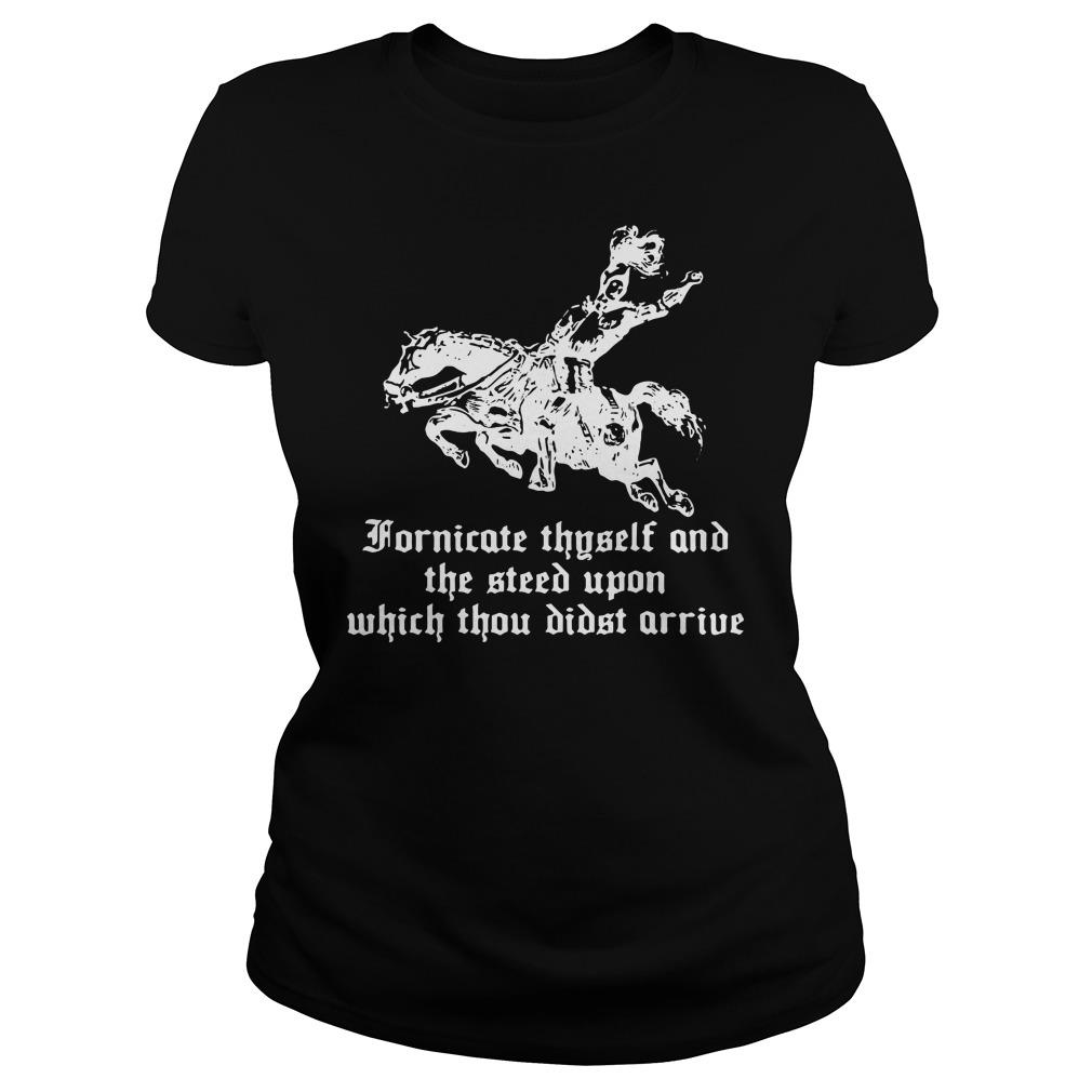 go fornicate thyself shirt