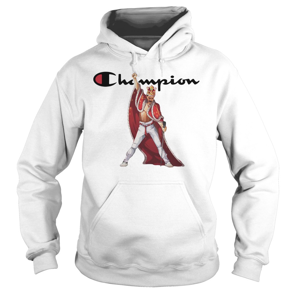 Freddie Mercury Champion Pullover Shirt Hoodie Tank top and Sweater