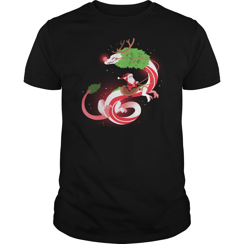 christmas dragon shirt