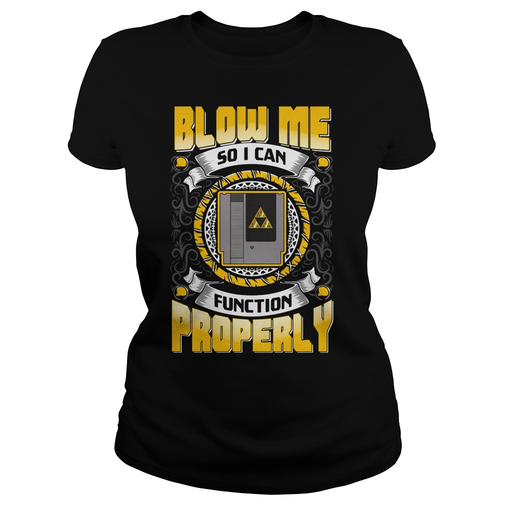 nes blow me shirt