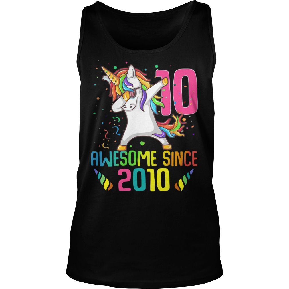 awesome since 2010 shirt