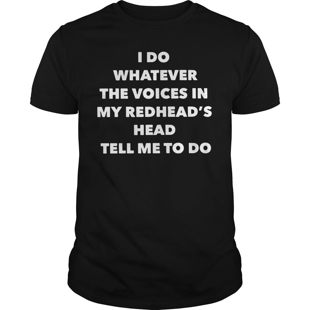 redheads do it better shirt