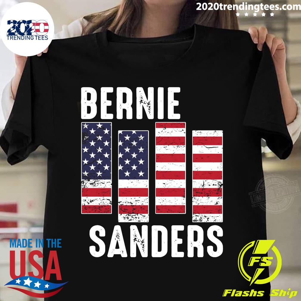 bernie sanders black flag shirt