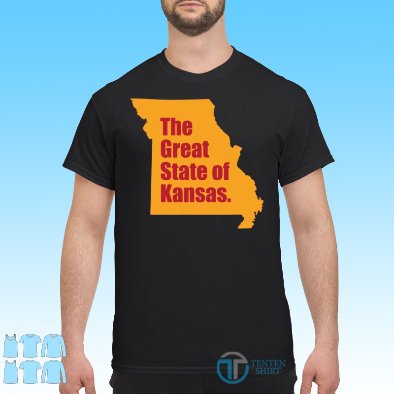 great state of kansas chiefs shirt