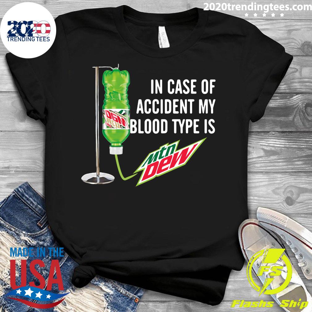 my blood type is mountain dew