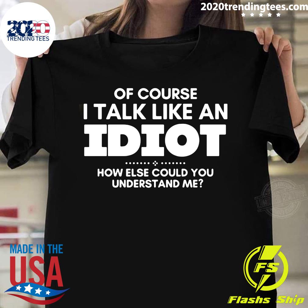 no mo talk t shirt