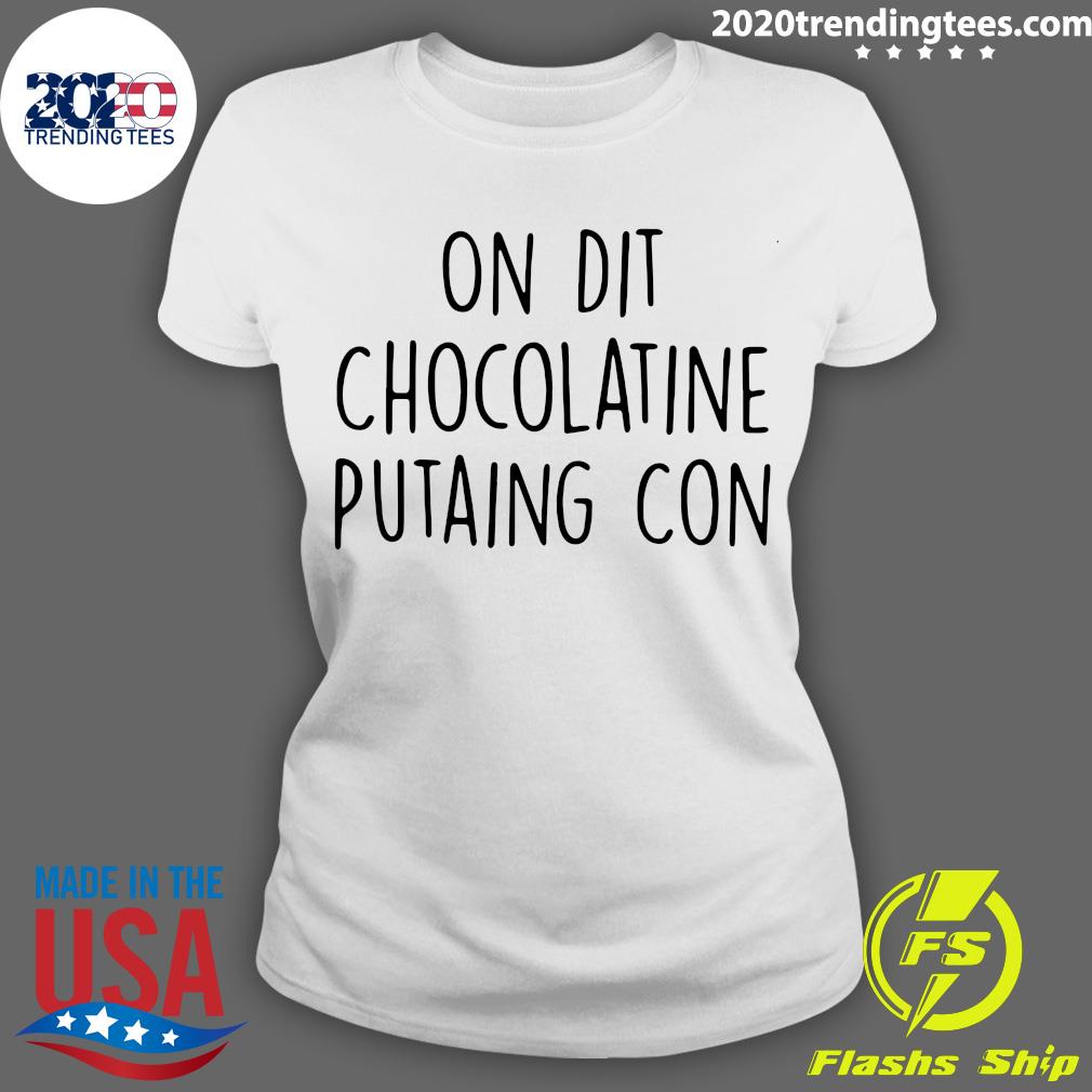 tee shirt chocolatine