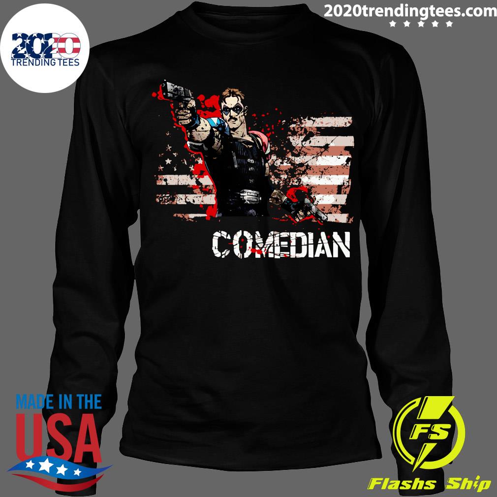 watchmen comedian shirt