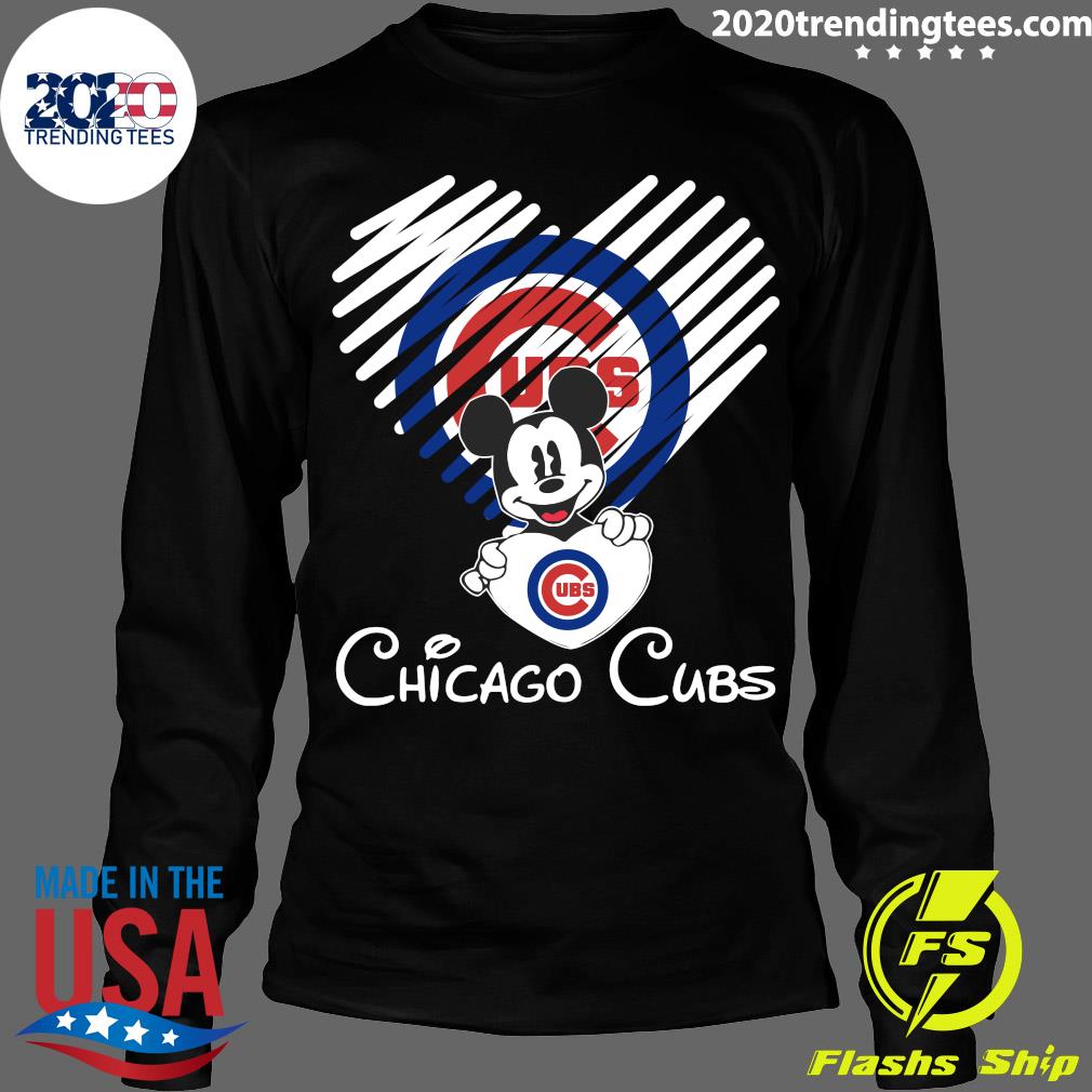 Mickey Mouse chicago cubs shirt, hoodie, tank top and sweater