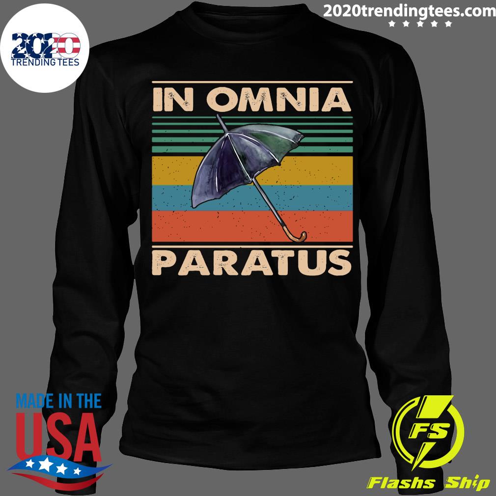 Umbrella In Omnia Paratus Shirt Trending Tees