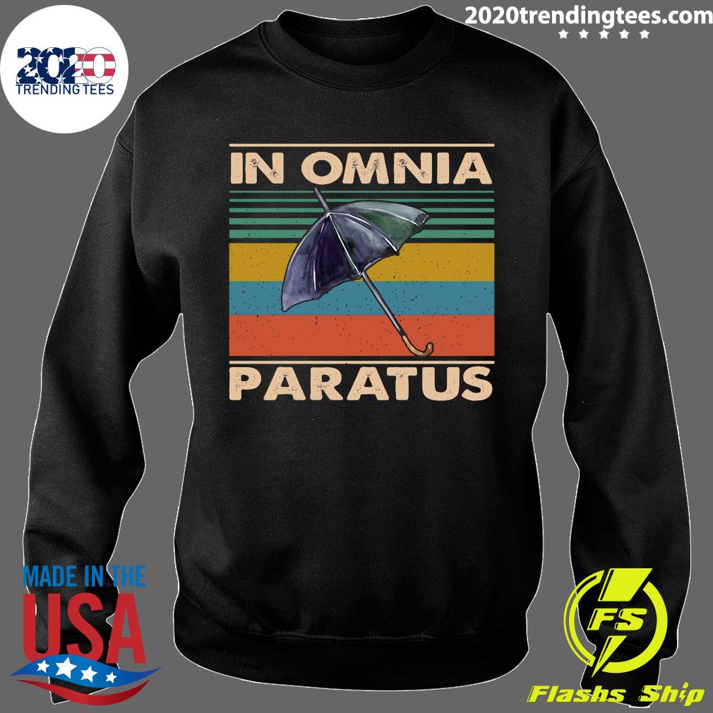 Umbrella In Omnia Paratus Shirt Trending Tees