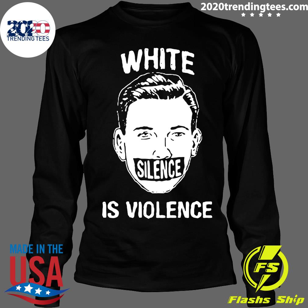 white silence shirt