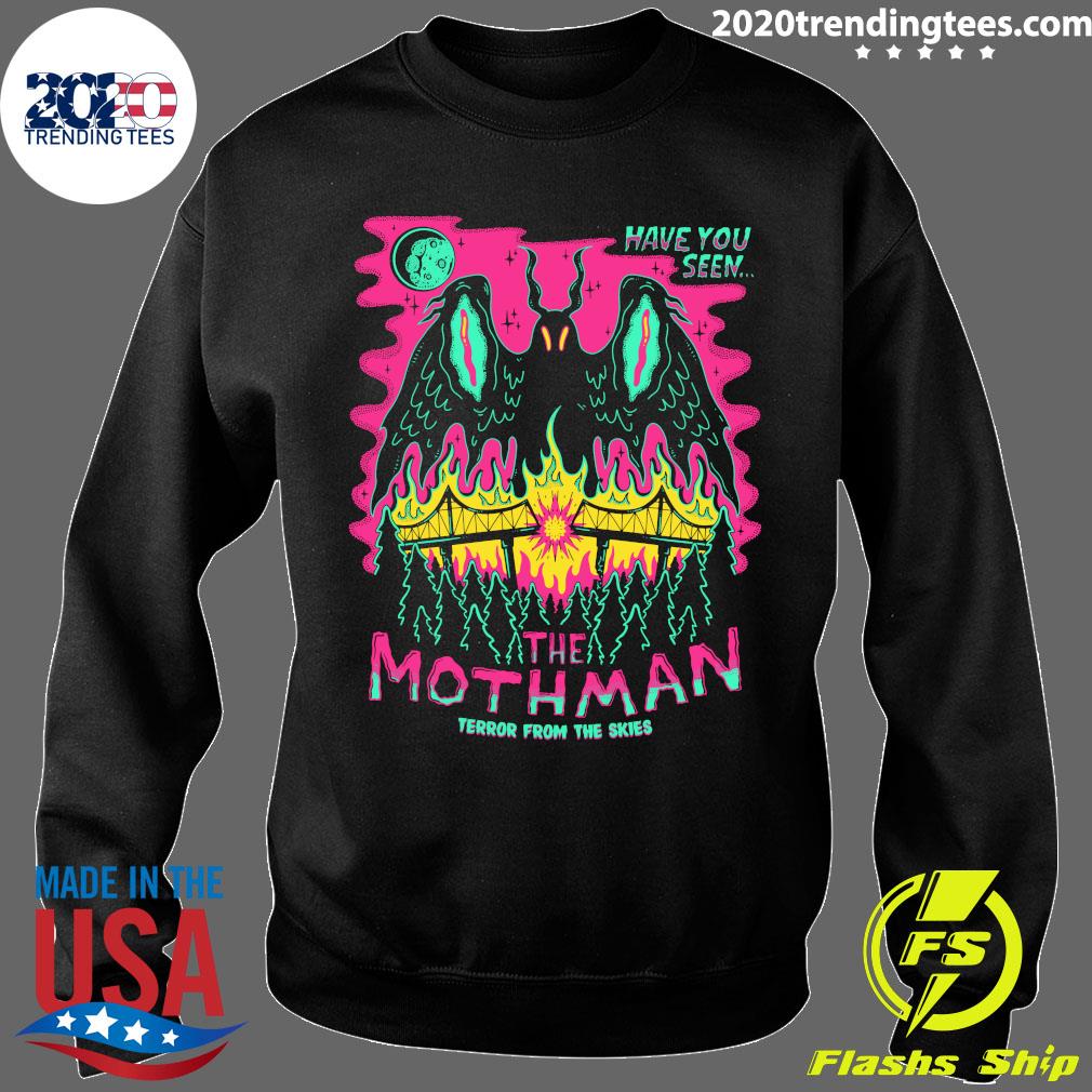 mothman terror from the skies shirt