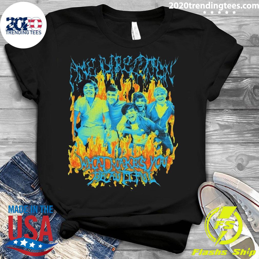 one direction t shirt metal