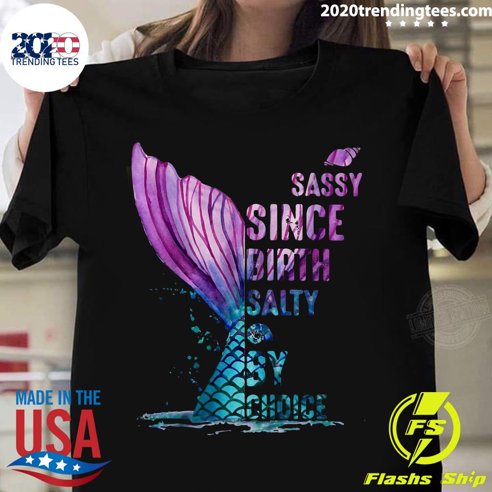 salty mermaid shirt