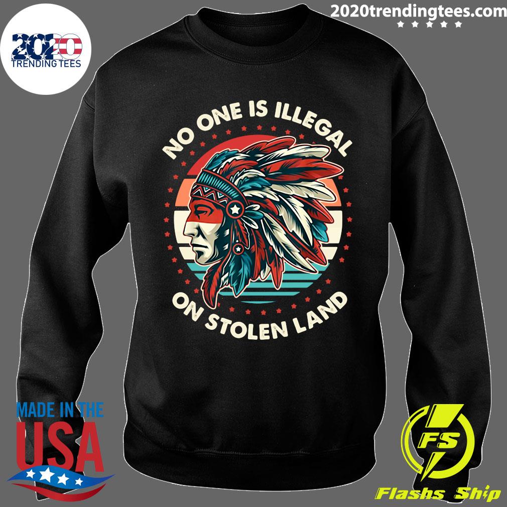 no one is illegal shirt