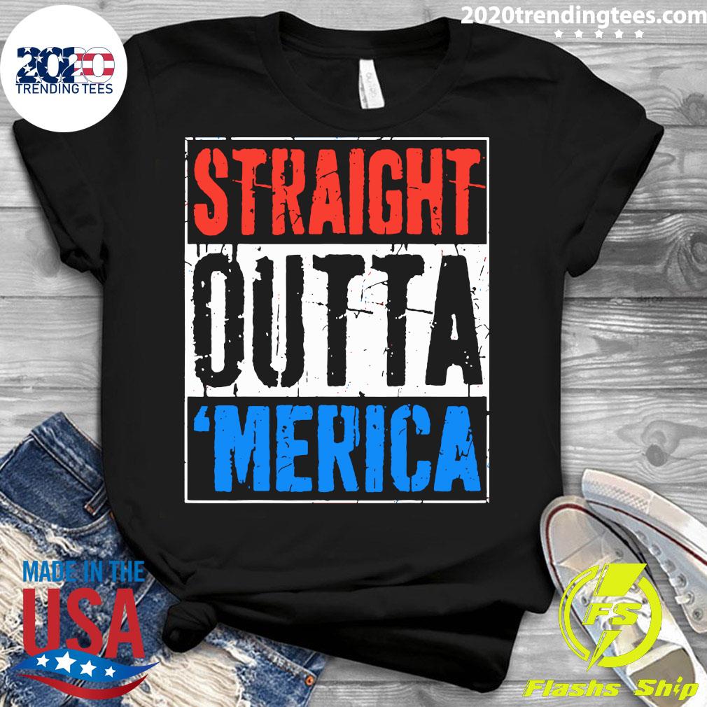 straight outta merica shirt