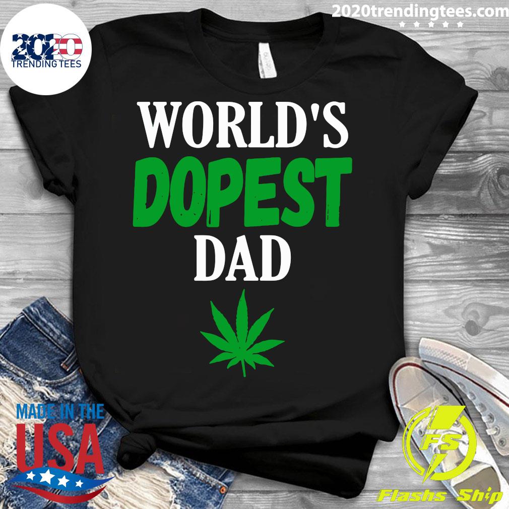 worlds dopest dad tshirt