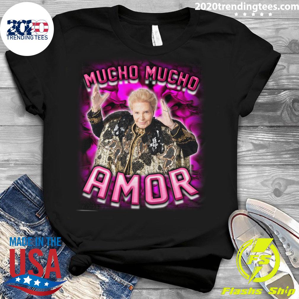 walter mercado t shirt mucho mucho amor