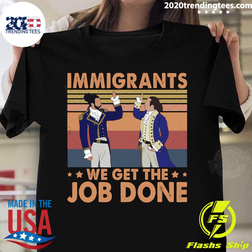 hamilton t shirt immigrants