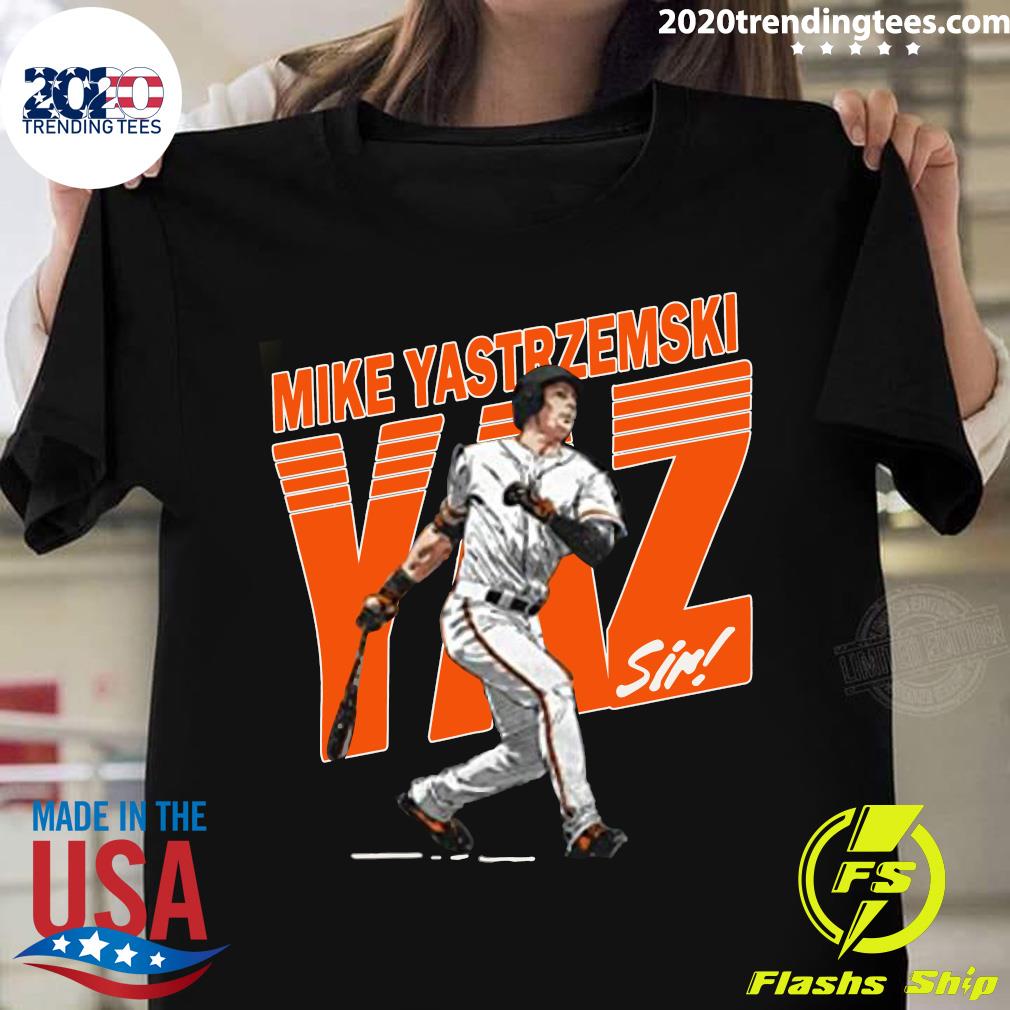 Mike Yastrzemski Yaz! T-Shirt San Francisco, hoodie, sweater, long sleeve  and tank top